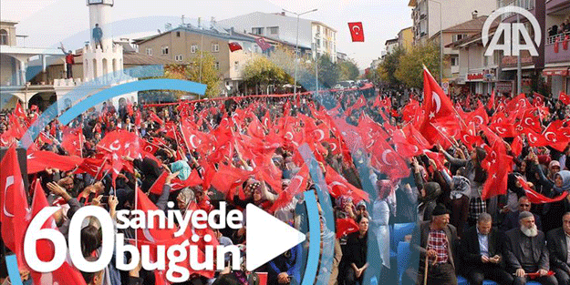 60 saniyede bugün (24 Ekim 2016)