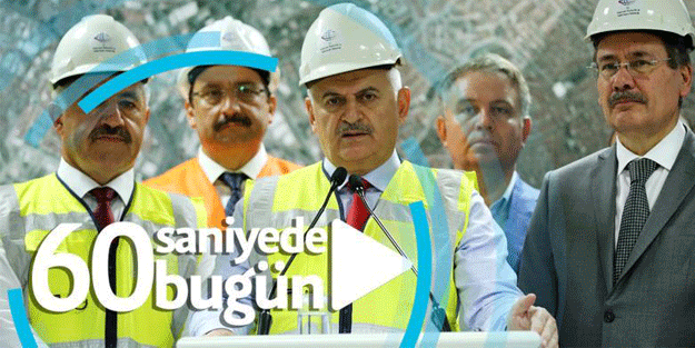 60 saniyede bugünün gündemi