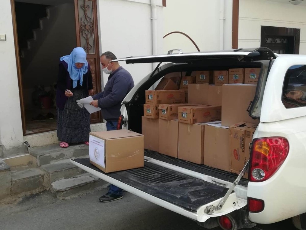 600 aileye yardım paketi 