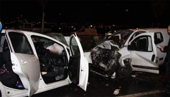 Ankara'da trafik kazası!