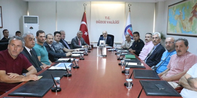 Yeni sezon için tedbirler görüşüldü
