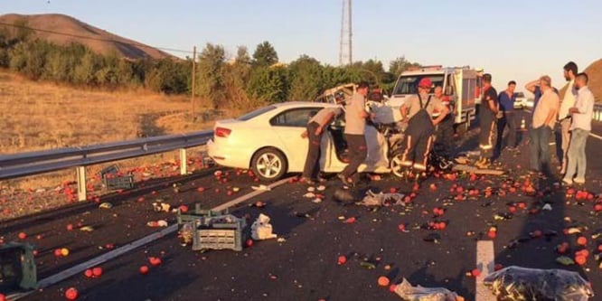 Elazığ’da trafik kazası: 2 yaralı