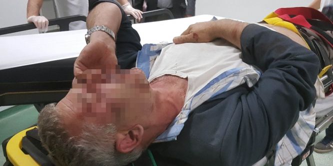 7 kişinin saldırısına uğrayan şahıs hastanelik oldu