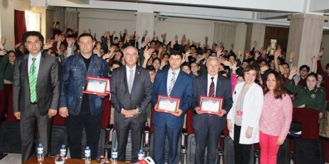 Öğrencilere olimpiyat ruhu anlatıldı