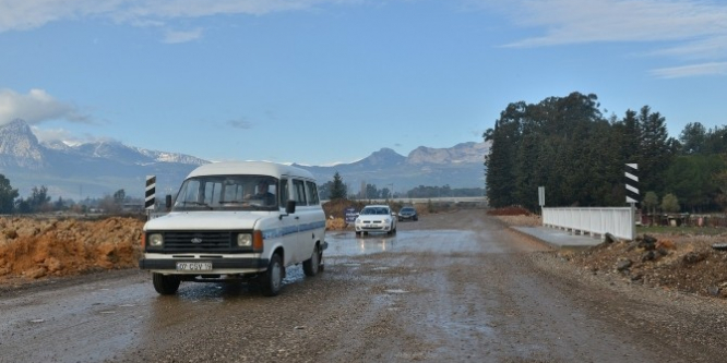Göksu Çayı Köprüsü araç trafiğine açıldı