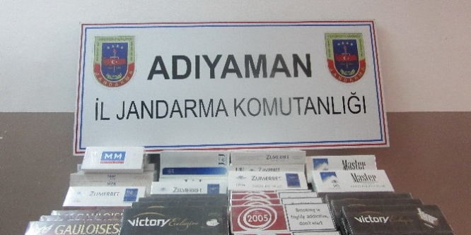 Adıyaman'da Jandarma sigara kaçakçılarına göz açtırmıyor