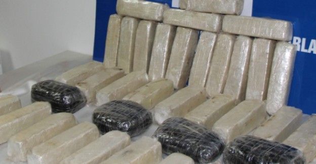 61 kilogram uyuşturucu ele geçirildi