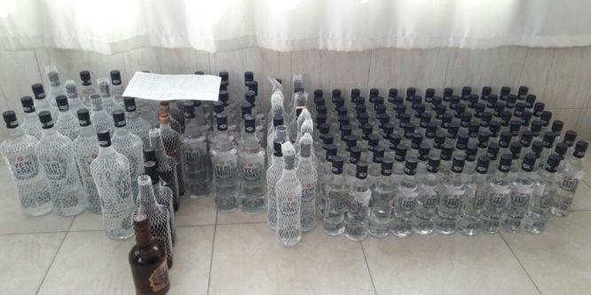 Köyceğiz’de kaçak içki operasyonu