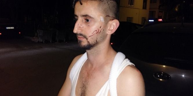 Otobüs şoförü tartıştığı genci çekiçle dövdü