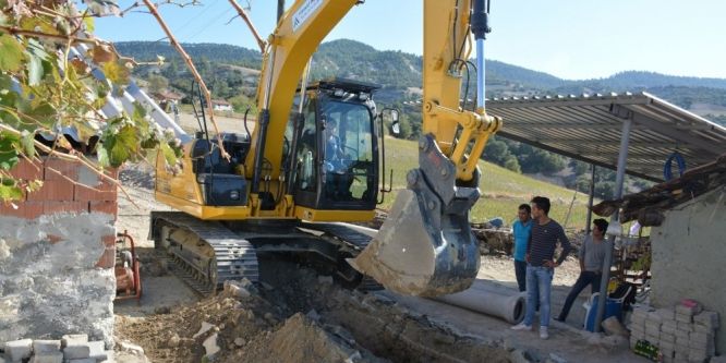 Selendi’ye 35 kilometrelik kanalizasyon hattı