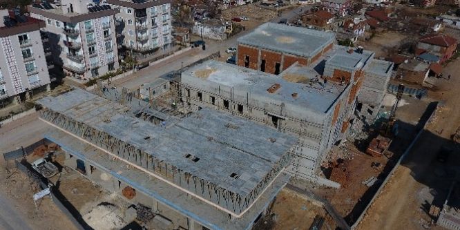 Hacı Bektaş-I Kültür Merkezi inşaatı devam ediyor