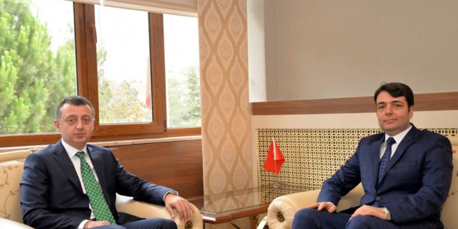 Adalet Komisyonu Başkanı Kaya’dan Vali Büyükakın’a ziyaret
