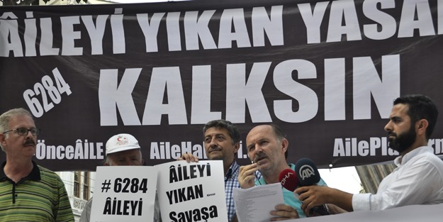 6284 protestosu feminazileri kudurttu