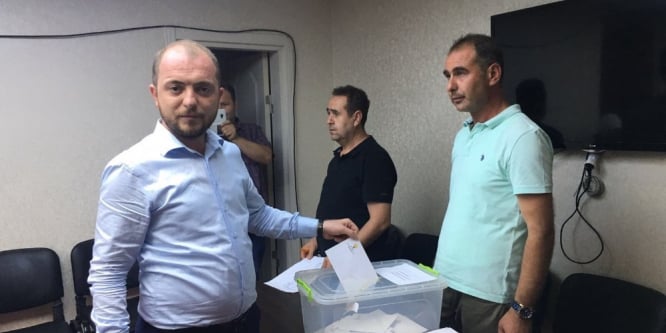 AK Parti Bilecik teşkilatı sandık başına gitti