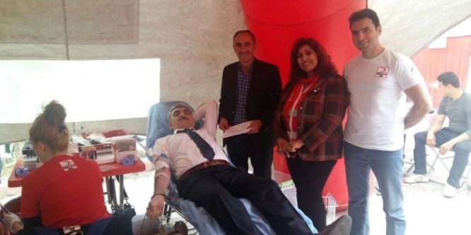 Dalaman Müftülüğünden kan bağışı