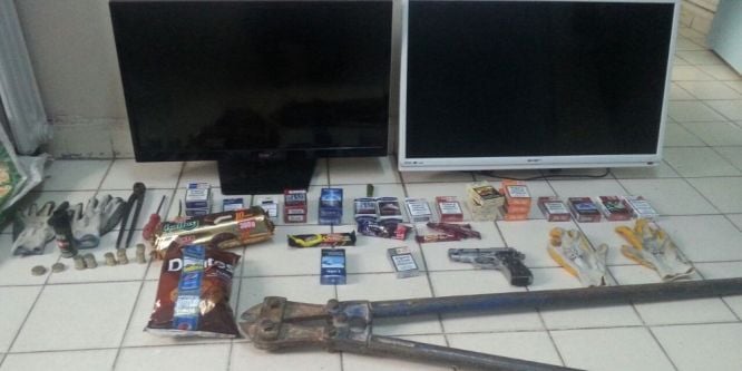 Polis dükkan farelerini başarılı takiple yakaladı