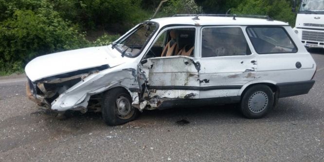 Tekirdağ’da trafik kazası: 2 yaralı