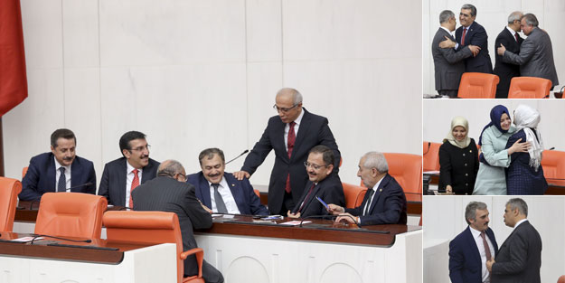 65. Hükümet üyeleri tebrik kabulünde