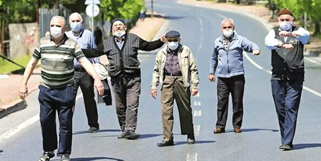 65 yaş üstüne sokağa çıkma kısıtlaması getirilmişti! Valilik kararı iptal etti