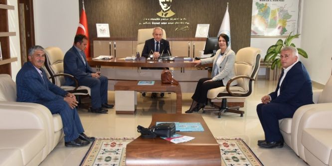 Yunusemreli muhtarlardan büyükşehir ve MASKİ’ye teşekkür