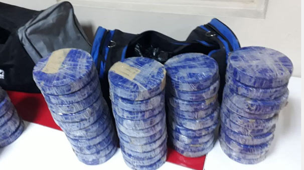 66 kilo 600 gram eroin ele geçirildi