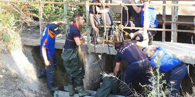 Malatya’da otomobil sulama kanalına uçtu: 1 ölü, 2 yaralı