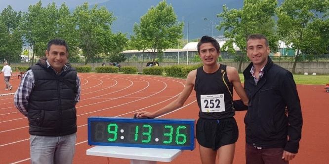 Osmangazili atlet olimpiyat yolunda
