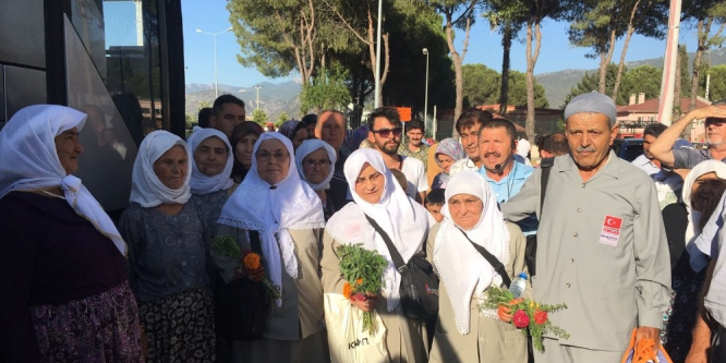 Milaslı hacı adayları duayla uğurlandı