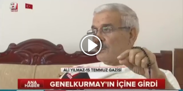 68 yaşında darbeye direnen 'kahraman'