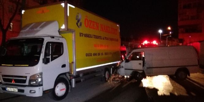 Buzlanma kazaya yol açtı!