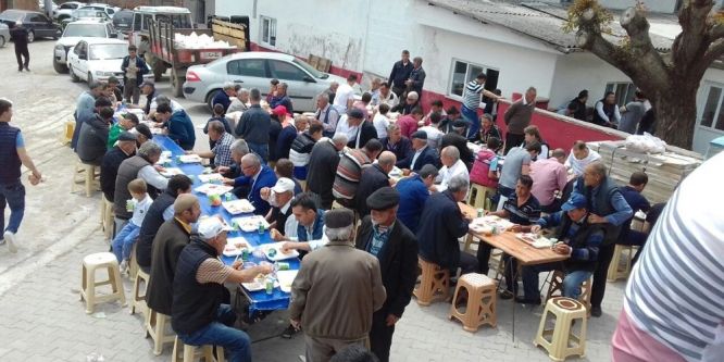 Taban köyü hayrı yapıldı