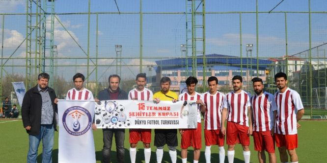 15 Temmuz şehitleri anısına futbol turnuvası