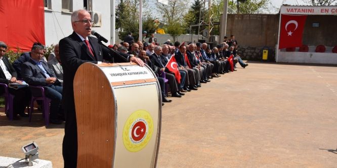 Korucular için tören düzenlendi