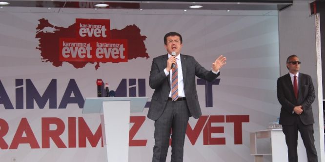 Bakan Zeybekci'den referandum açıklaması