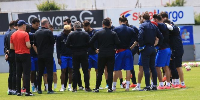 Trabzonspor hazırlıklarını sürdürdü