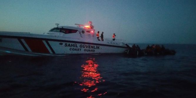 33 göçmen yakalandı