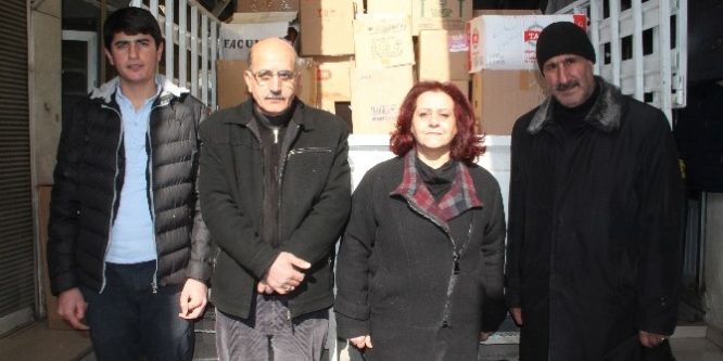 Elazığ’da çarşı esnafından Halep’e anlamlı yardım