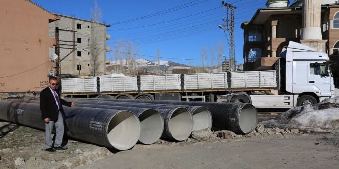 Yüksekova’da içme suyu çalışması