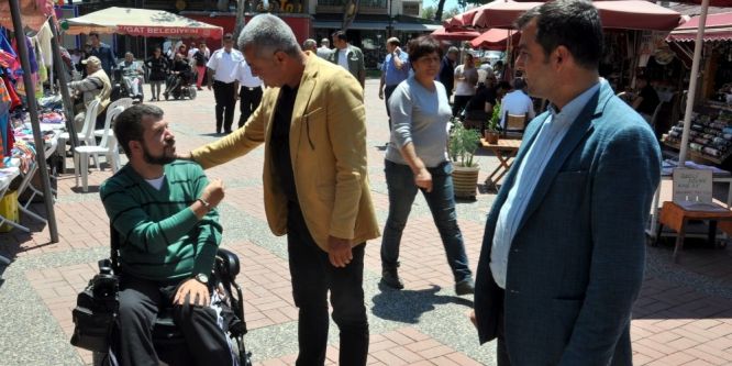 Engelli vatandaşlardan yıl sonu kermesi