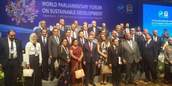 Aydın Sürdürülebilir Kalkınma Dünya Parlamenterler Forumunu değerlendirdi