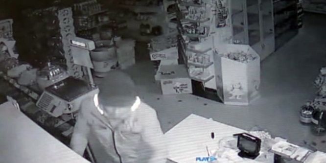 Market hırsızı güvenlik kamerası sayesinde yakalandı