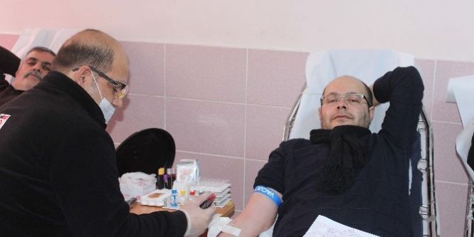 Muş’ta kan bağışı kampanyası düzenlendi
