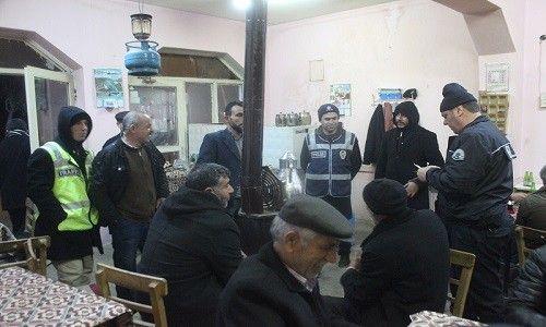 Yavuzeli'nde asayiş uygulaması yapıldı