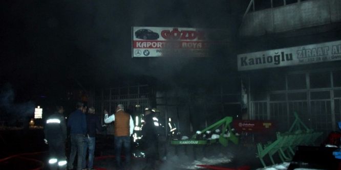 Yeni Sanayi’de yangın paniği