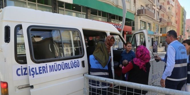 Cizre’de dilenci operasyonu