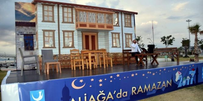 Aliağa’da ilk iftar yapıldı