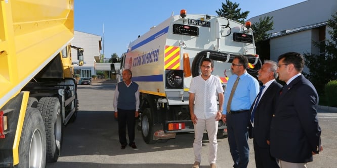 Atatürk Üniversitesi araç parkını yeniliyor