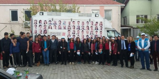 Ayvacık’ta sağlık yürüyüşü