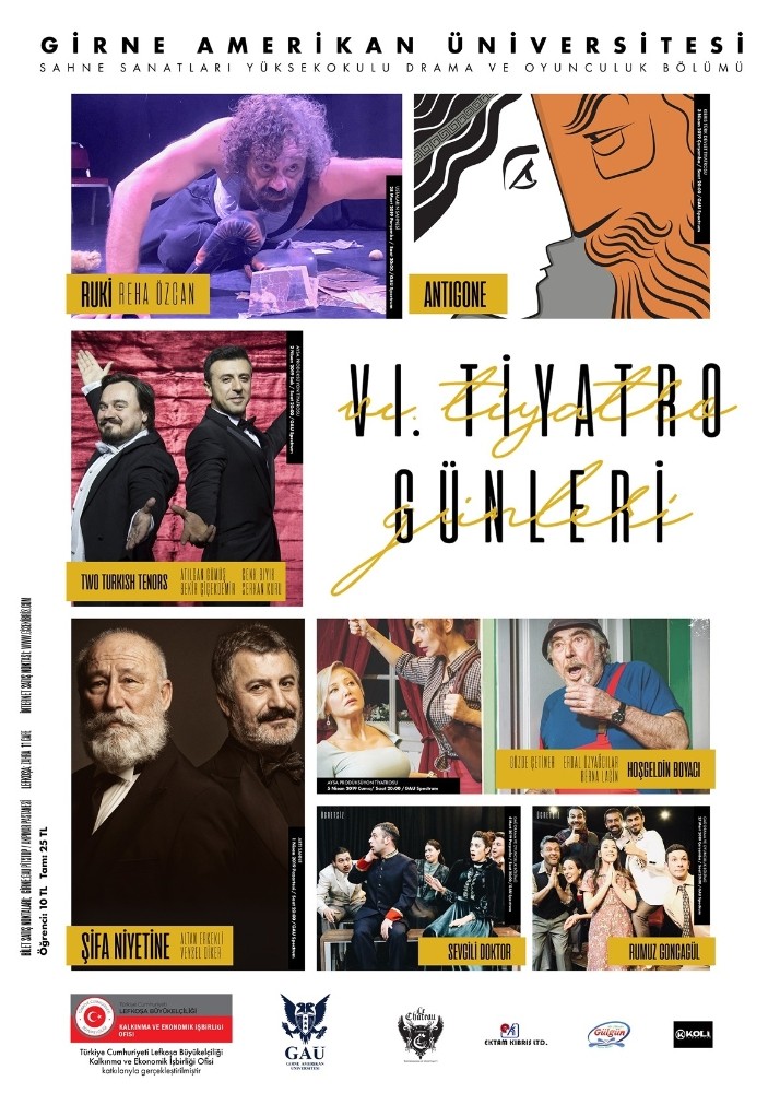 6’ıncı tiyatro günleri “Rumuz Goncagül” oyunu ile başlıyor 