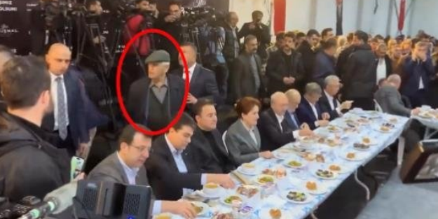 6'lı koalisyonun mide bulandıran görüntüsü... Yaşlı adamı iftar sofrasından kovdular!